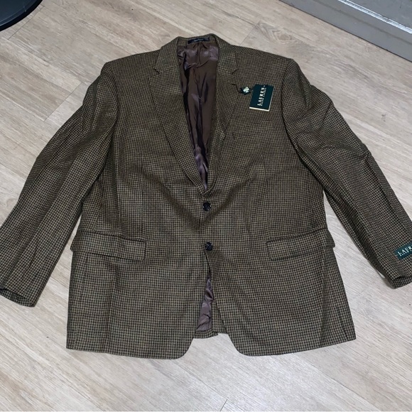 :::NWT:::Mens Lauren Ralph Lauren 100% wool blazer size 46R - Picture 1 of 15